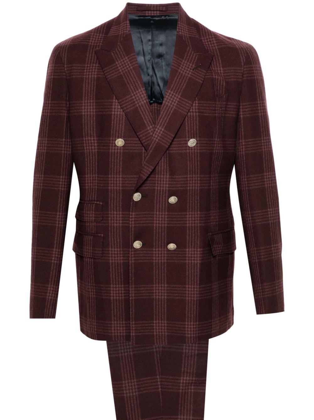 極美品】DRIES VAN NOTEN チェックセットアップシングルスーツ