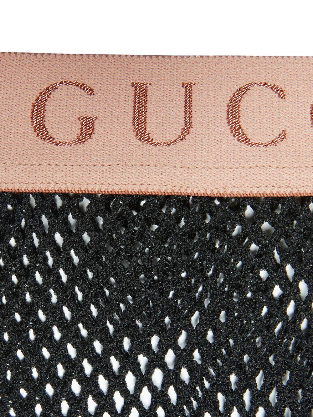 Gucci Tulle Jacquard Bra Set - Farfetch
