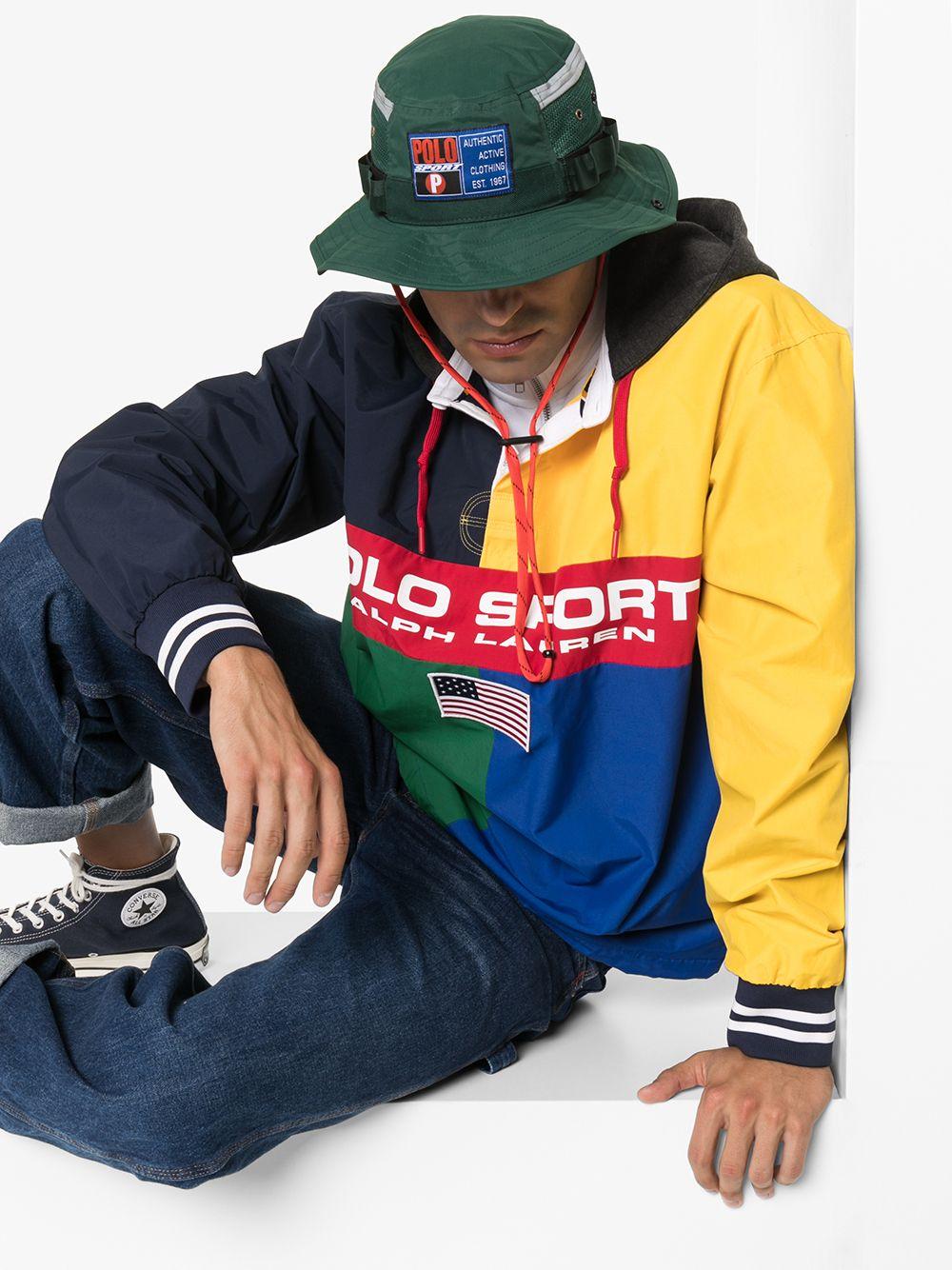 Polo Ralph Lauren Synthetic Sport Nylon Bucket Hat in Green for Men Lyst