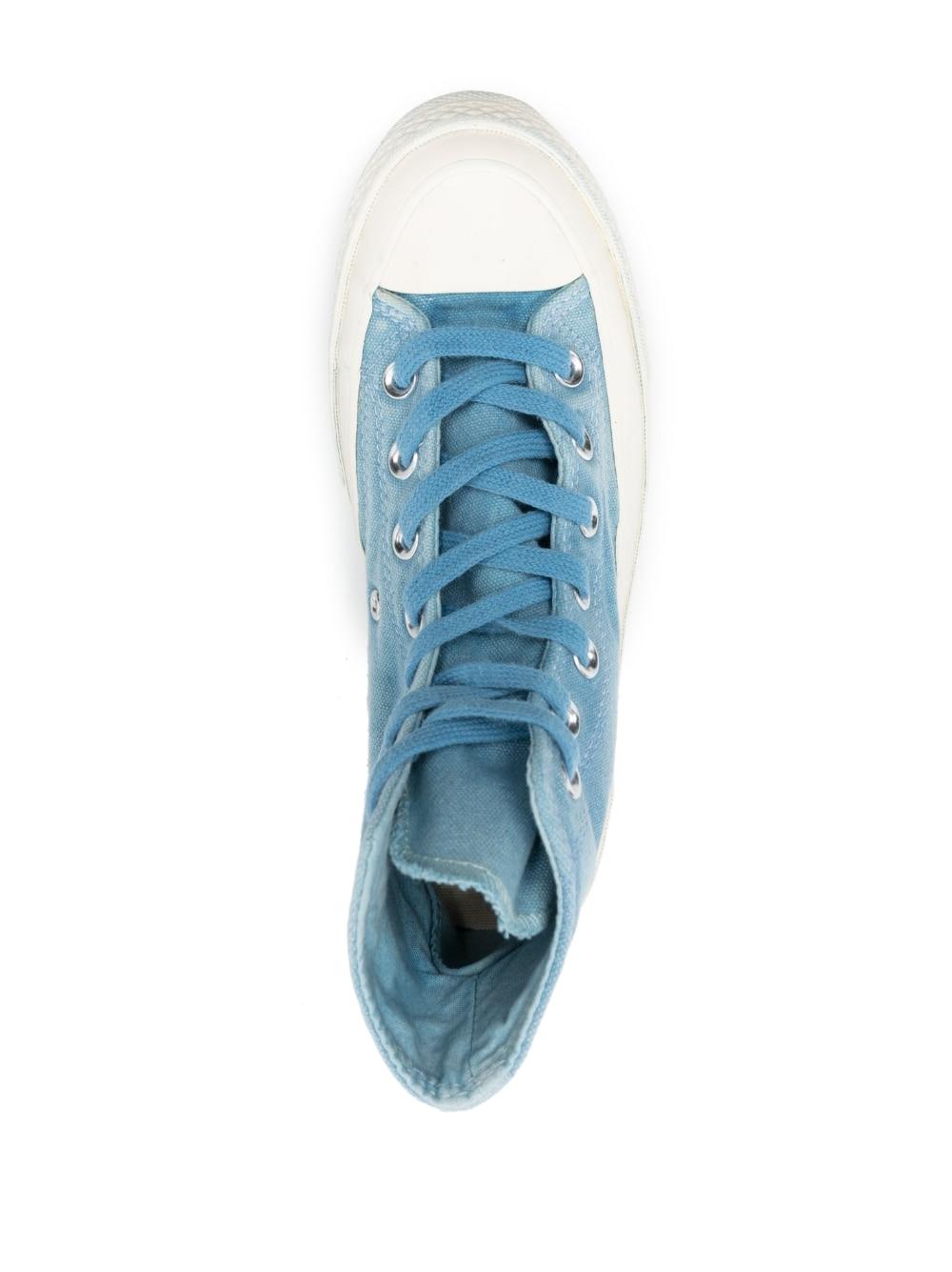 Converse Logo-patch High-top Sneakers in Blue | Lyst Canada