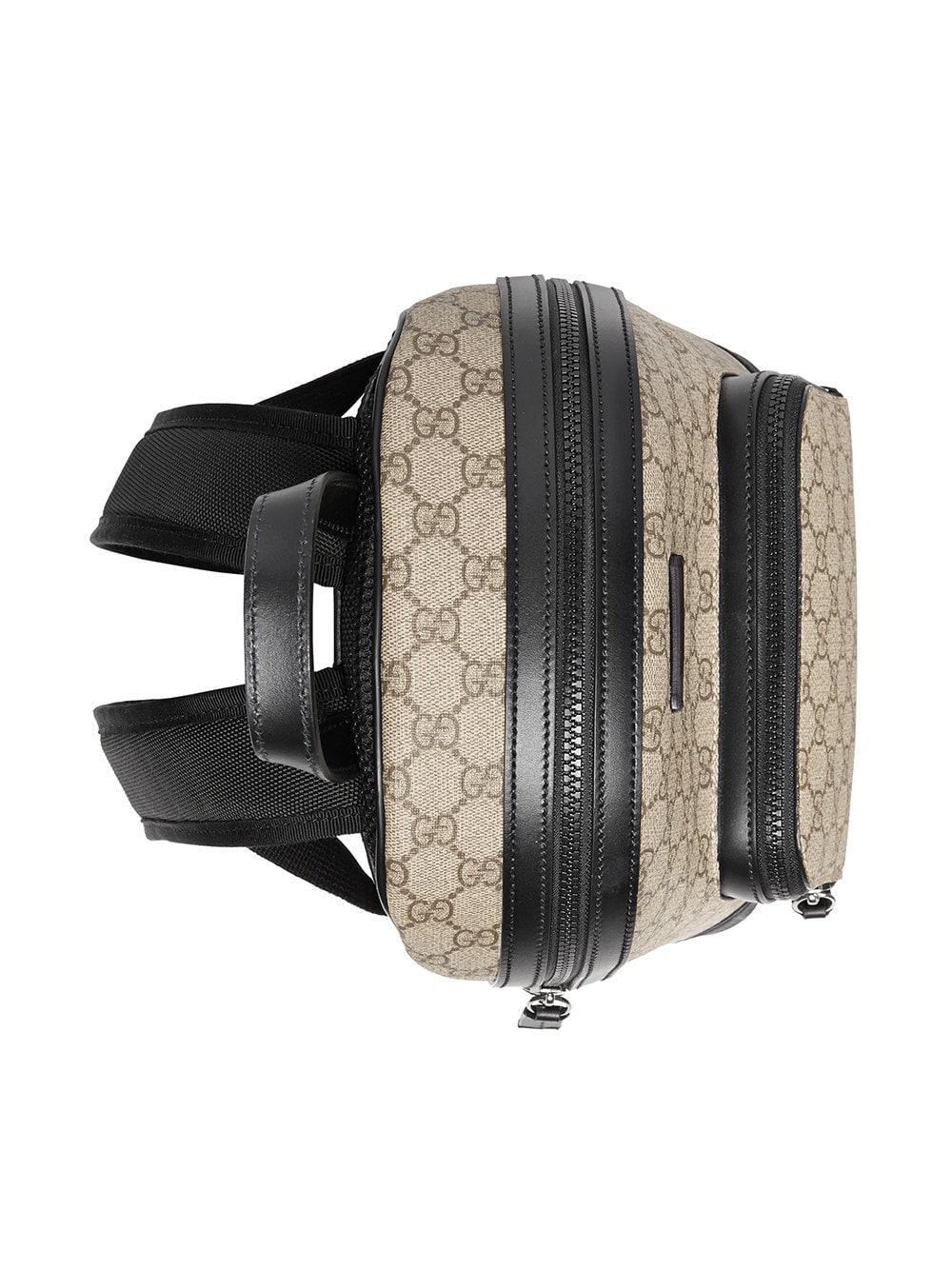 gucci gg supreme small backpack