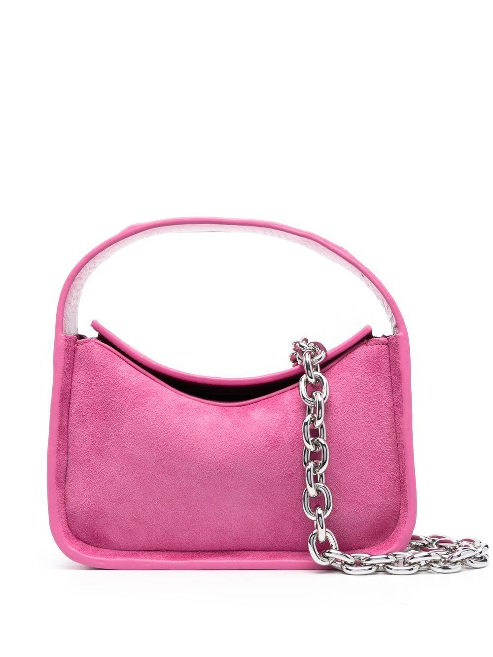 Stand Studio Minnie Leather Tote Bag in Pink | Lyst