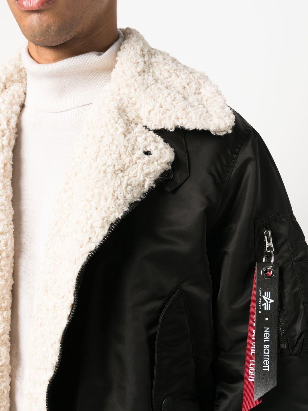 ジャケット・アウター ALPHA INDUSTRIES x Neil Barrett / MA1 Neil Barrett X Alpha Industries Ma-1 Bomber Jacket in Black
