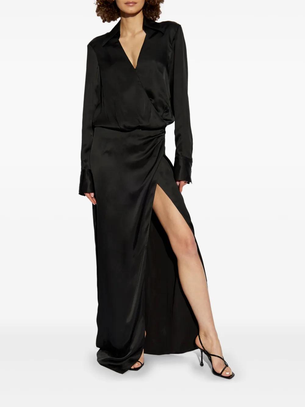 ワンピース THE ATTICO Wrap dress The Attico Wrap Dresses for Women | Lyst