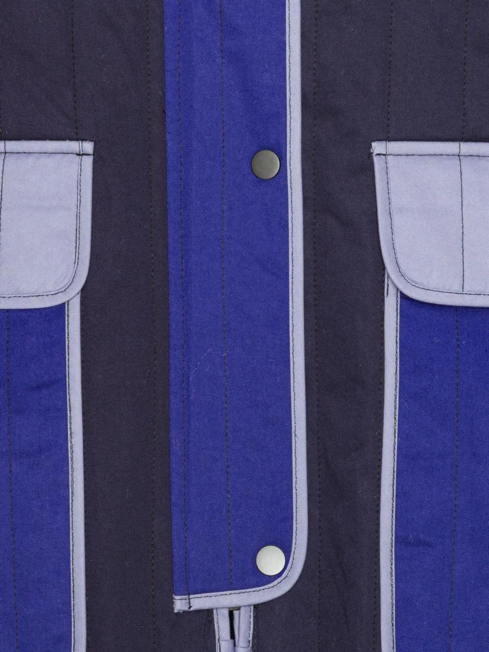 ジャケット・アウター HENRIK VIBSKOV 22AW COAT / BLUE CHECK Henrik Vibskov Evening Coat in Pinstripe – JUDITH