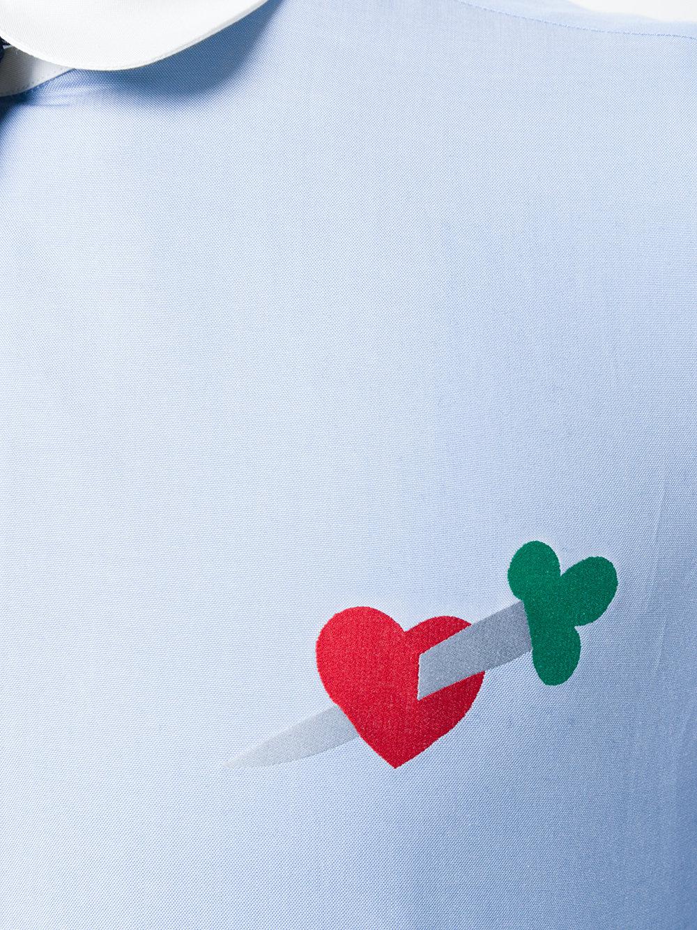 gucci shirt heart