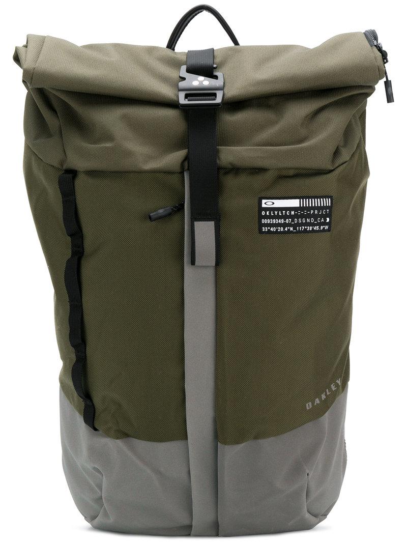 oakley latch roll top backpack