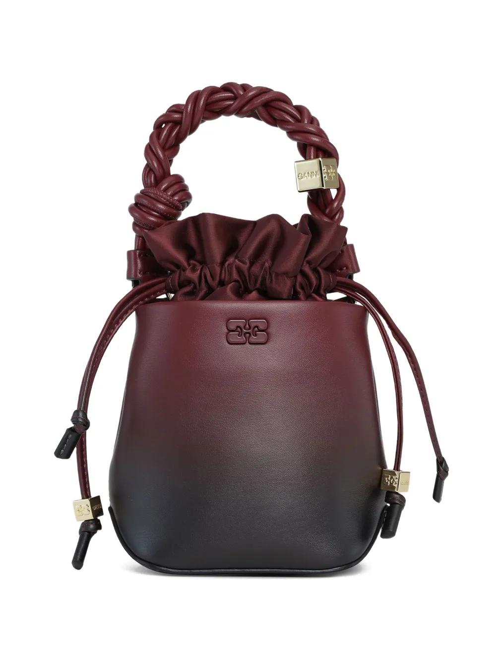 【関税＆送料込み】Ganni Ganni Bou Mini Bucket Bag GANNI - GANNI Bou Mini bucket bag black - The Corner