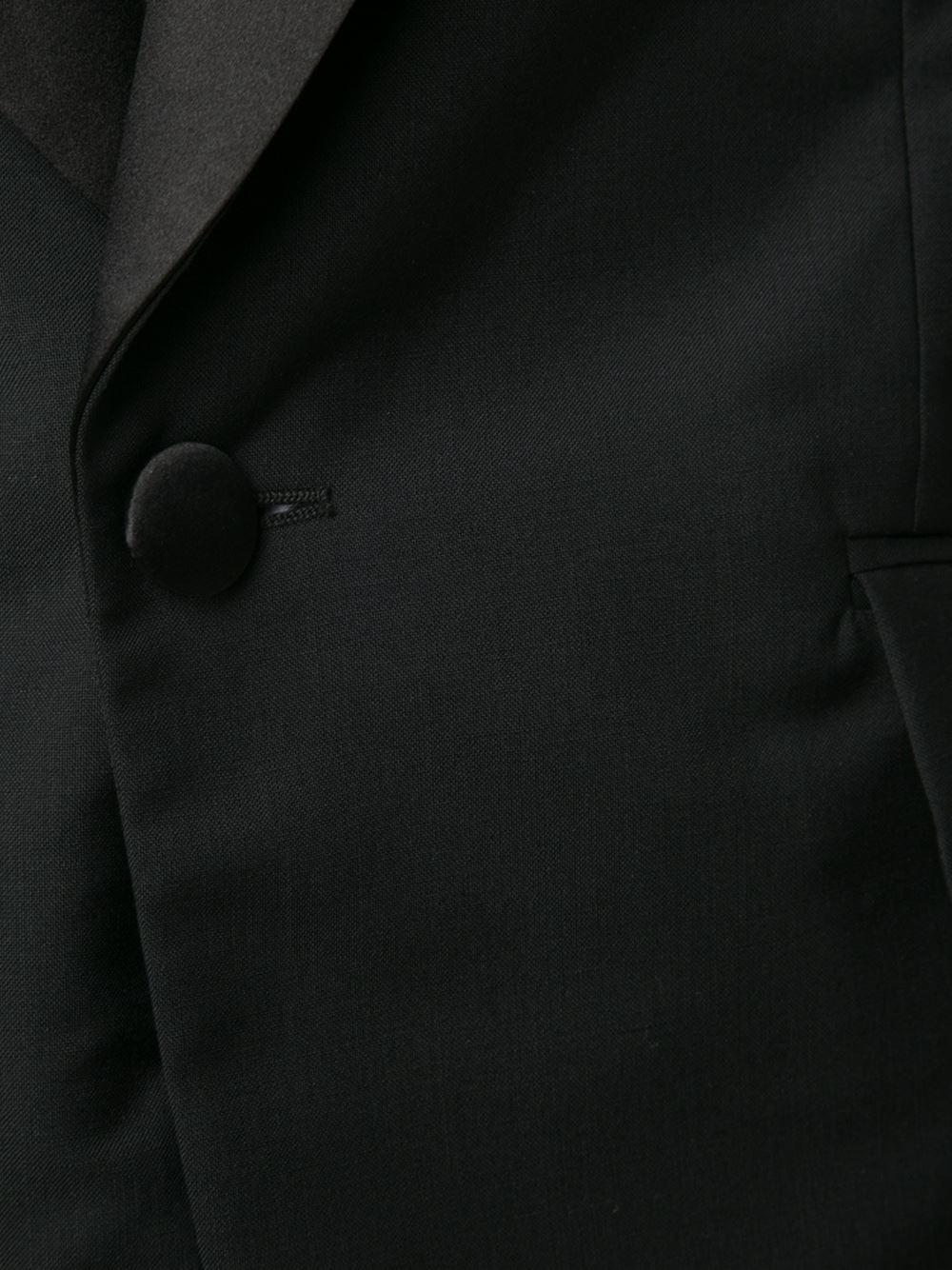 Vivienne Westwood Silk Tuxedo Blazer in Black for Men - Lyst