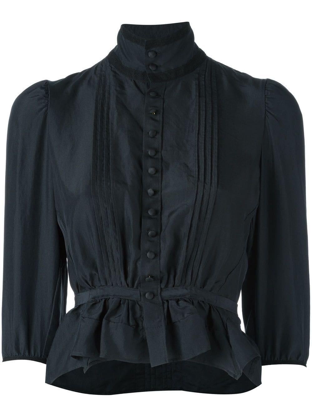 victorian collar top
