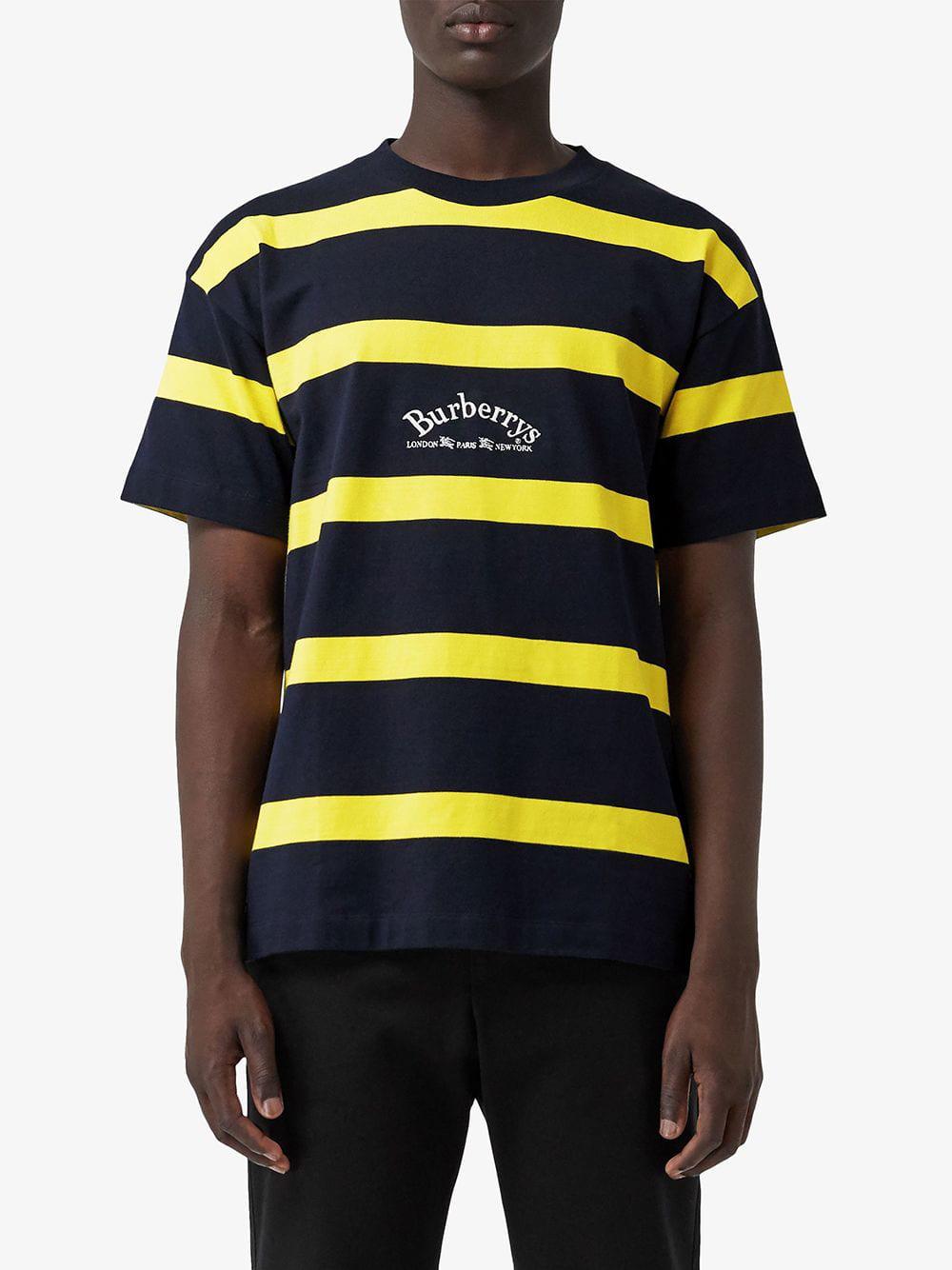 burberry yellow t shirt