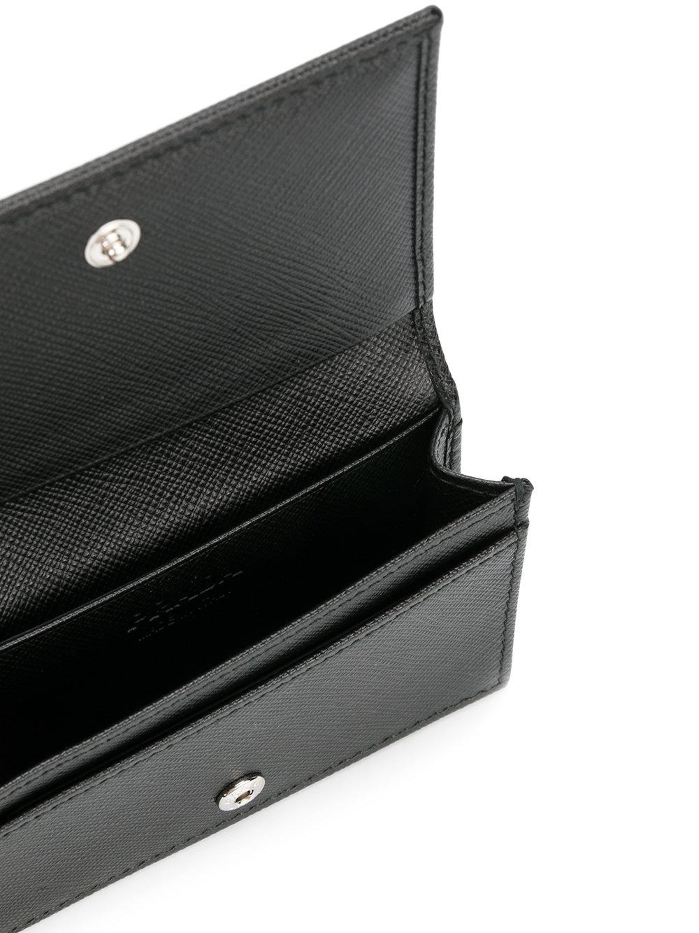 portafoglio prada nero