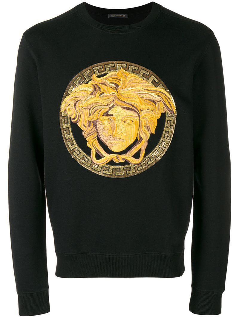 versace gold sweatshirt