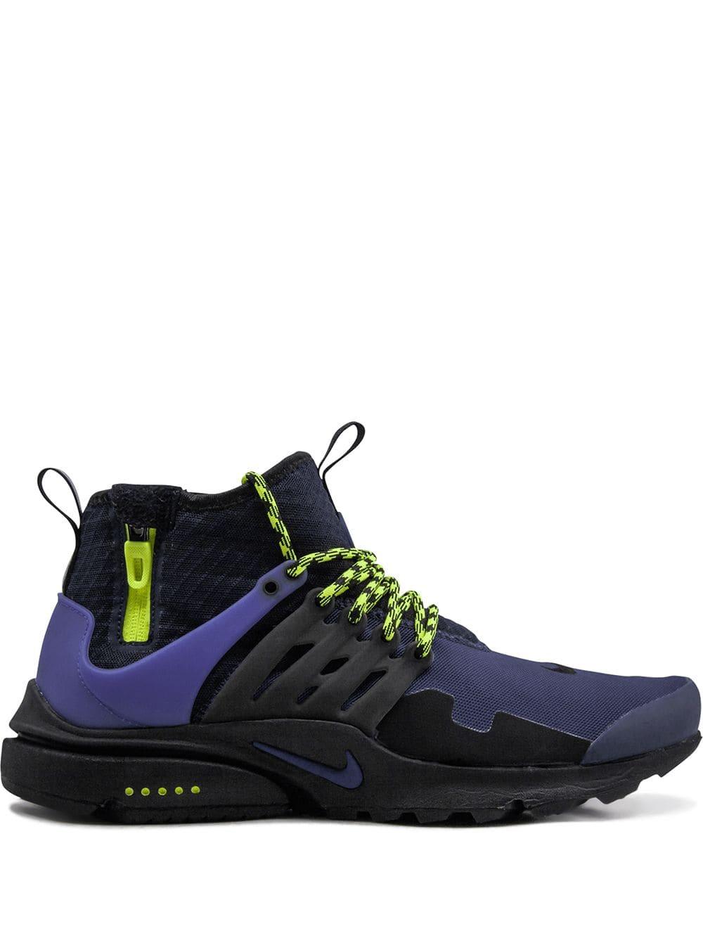 Nike Air Presto Mid Utility Shoes - Size 9 in Navy (Blue) for Men - Lyst