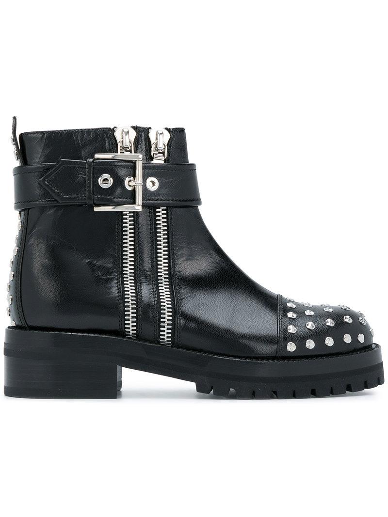 alexander mcqueen boots on sale