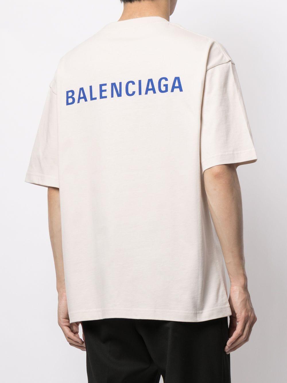 Balenciaga Medium Fit Logo T-shirt in 