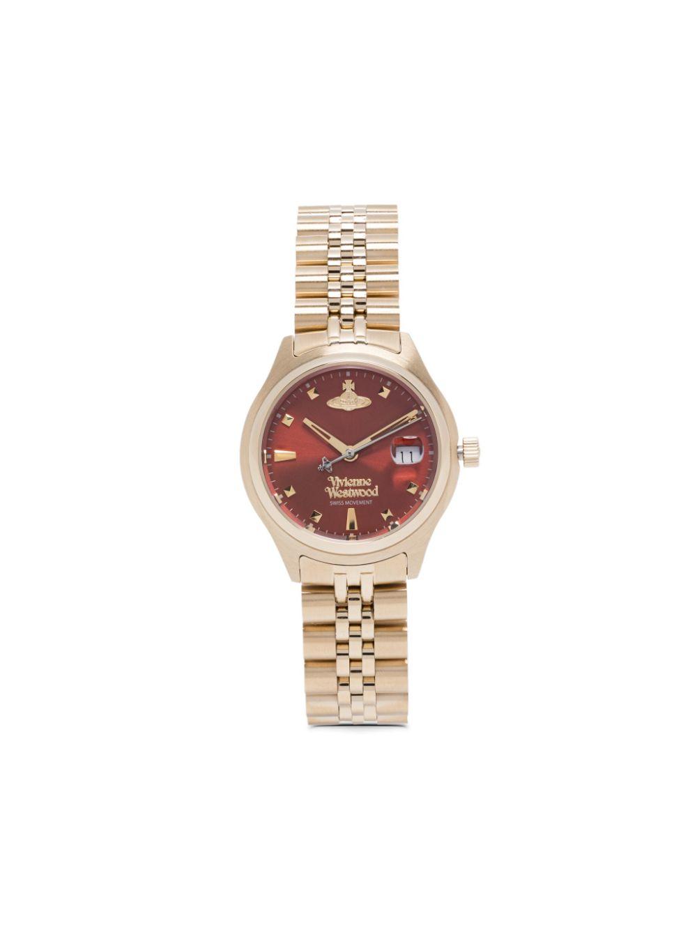 Vivienne Westwood レディース ホワイト オーブ ロゴマニア 32mm Vivienne Westwood レディース ホワイト オーブ ロゴマニア 32mm