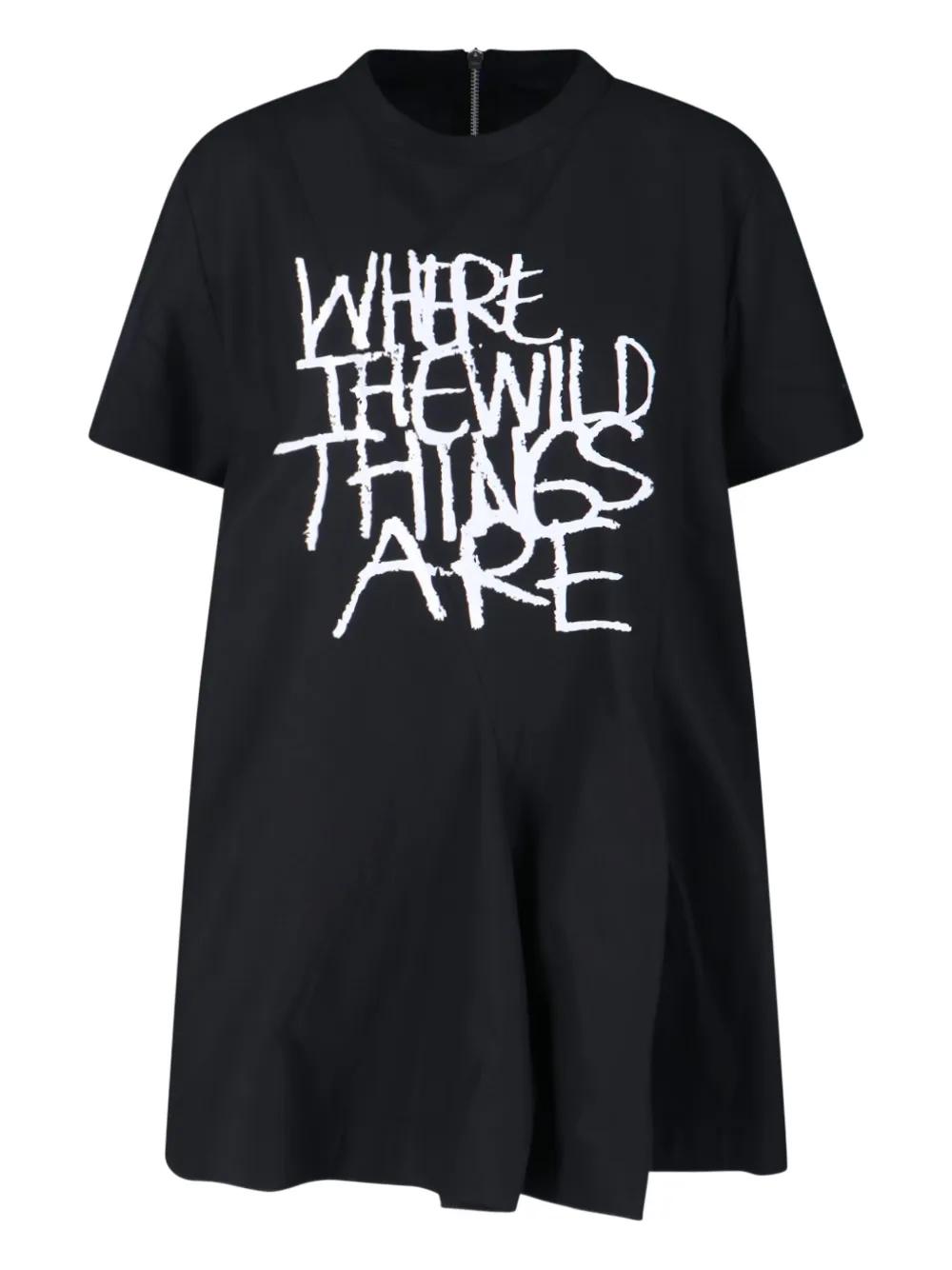 国内より1WEEK【sacai】WHERE THE WILD THINGS ARE Poplin Dress Where The Wild Things Are Poplin Dress – Antonioli.eu