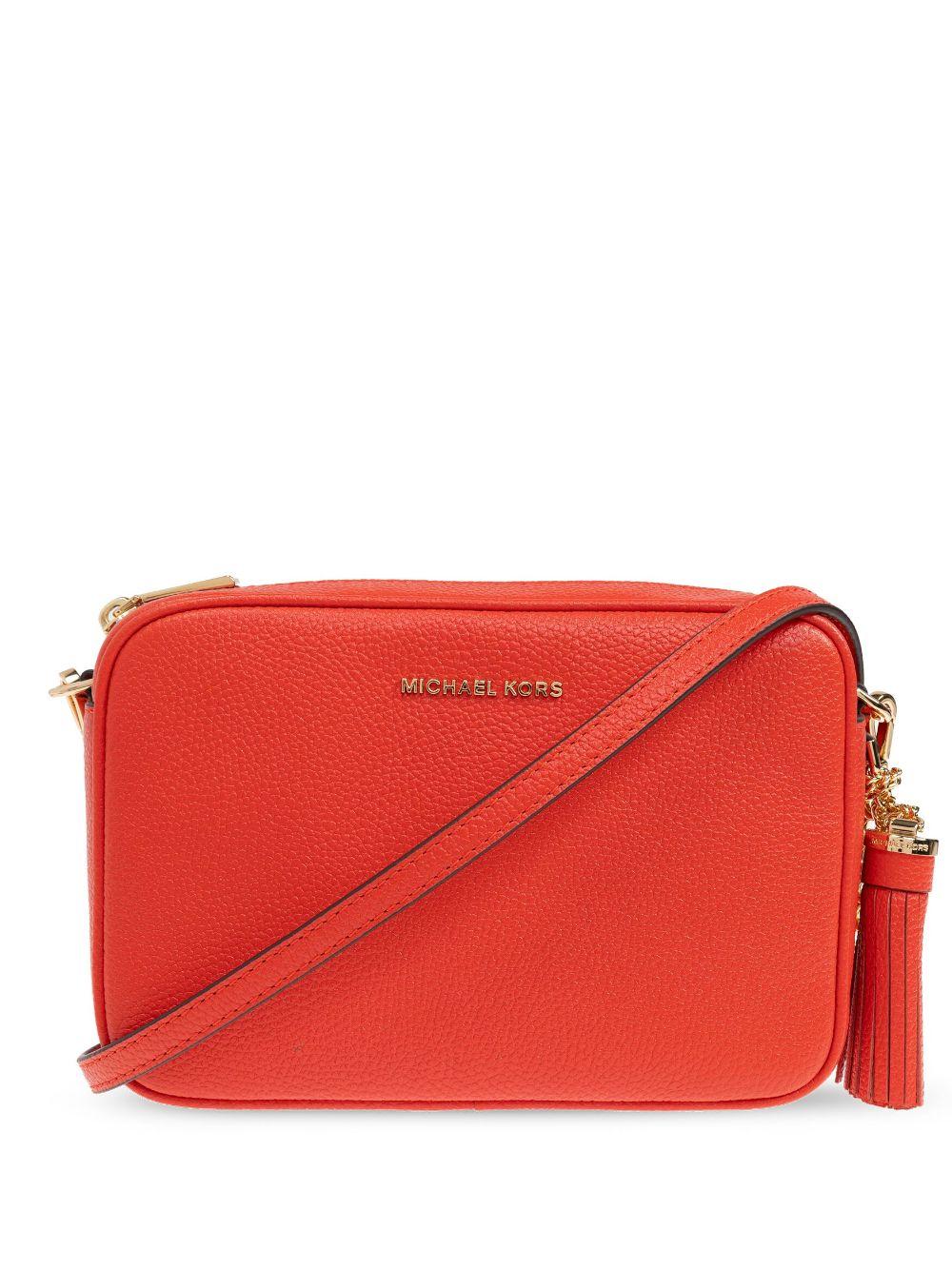 MICHAEL Michael Kors レディース レッド Gina ショルダーバッグ 
