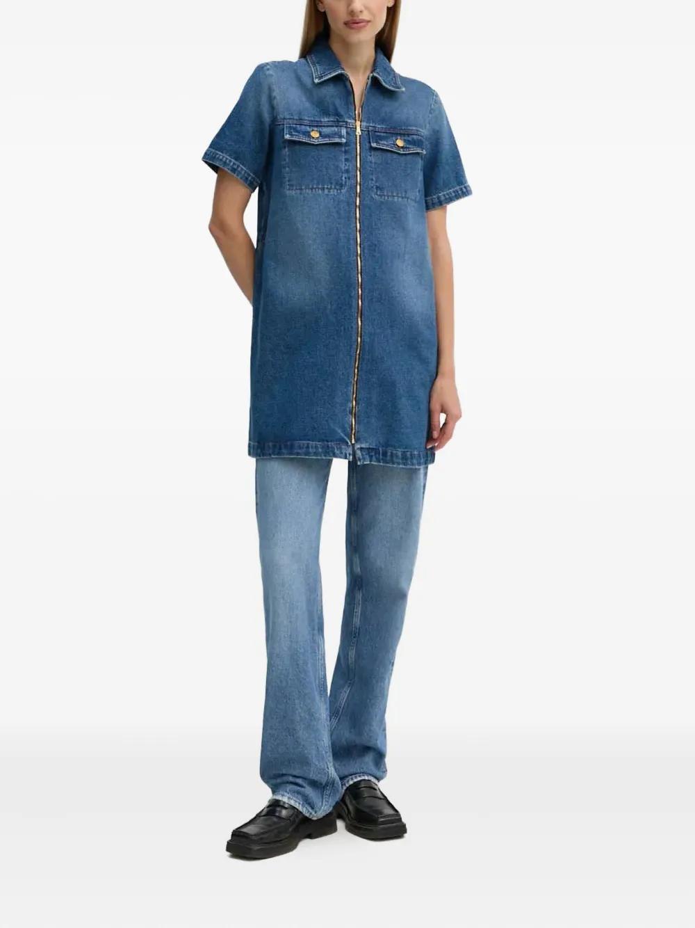 ワンピース A.P.C. DENIM ANNELIE DRESS A.P.C. Denim Annelie Dress - Blue - Women | COHALF35040IAI