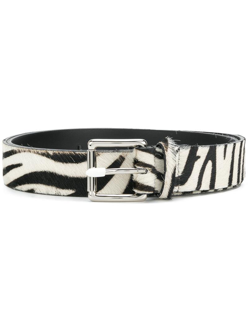 Zebra belt clearance