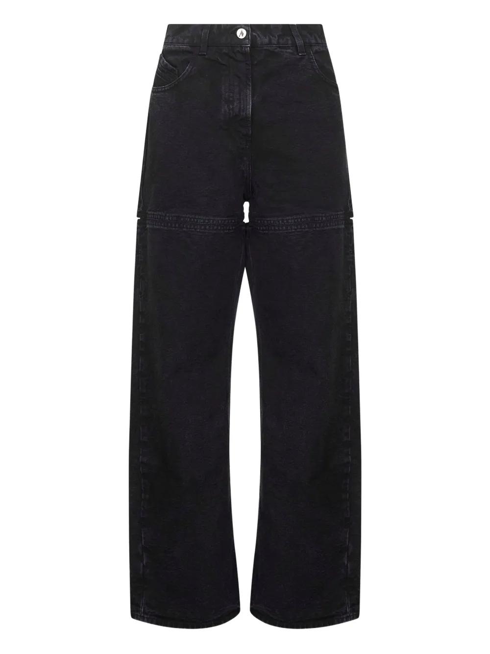 デニム・ジーパン The Attico Used Effect Jeans The Attico Jeans for Women | Online Sale up to 50% off | Lyst