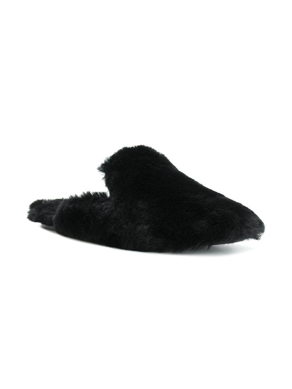 lamb fur slippers
