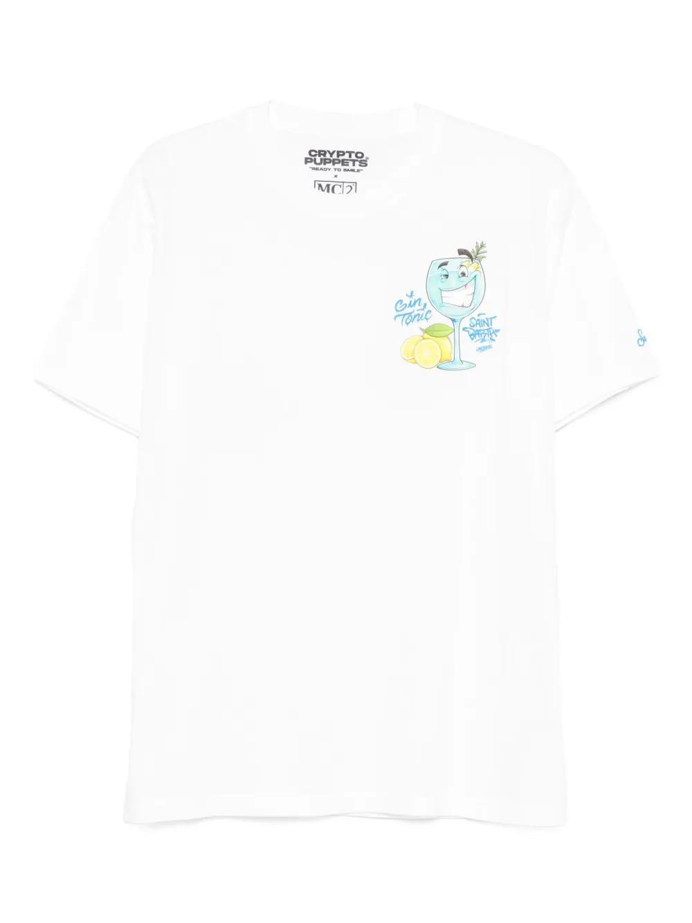 Tonic White Mc2 Saint Barth Gin Tonic White Gin Tonic T-Shirt