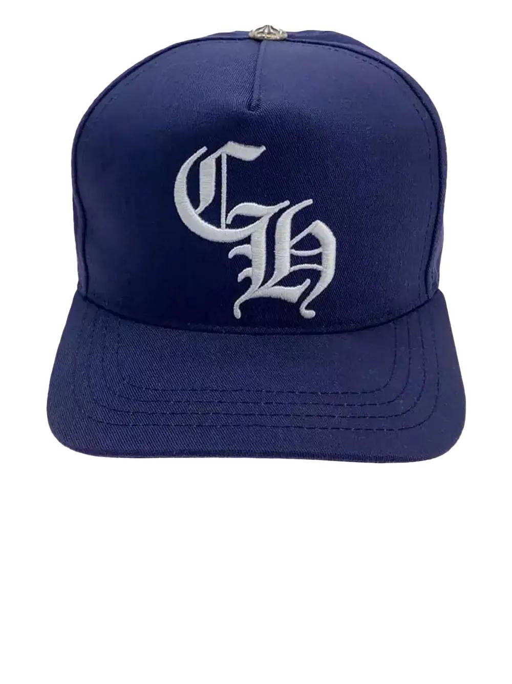 Chrome Hearts Ch Logo Trucker Hat in Blue for Men | Lyst UK