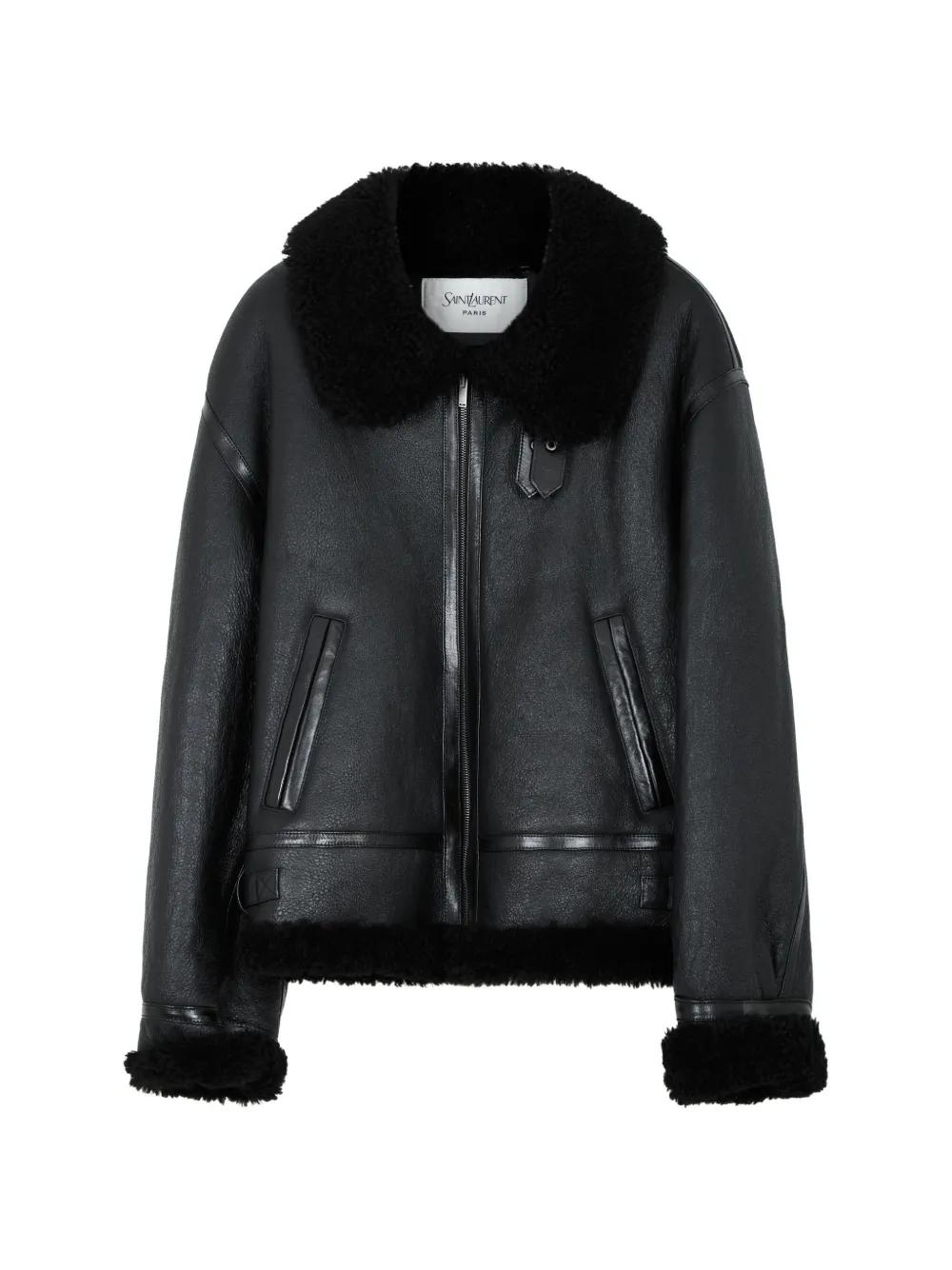 メンズ Saint Laurent レザージャケット | Lyst