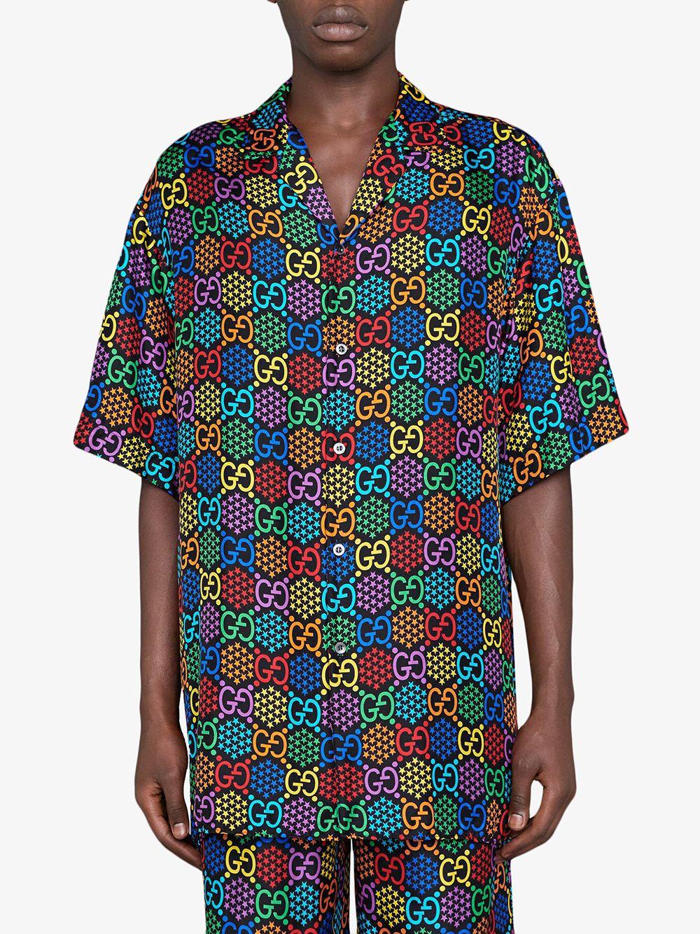 Gucci Mens Bowling Shirt