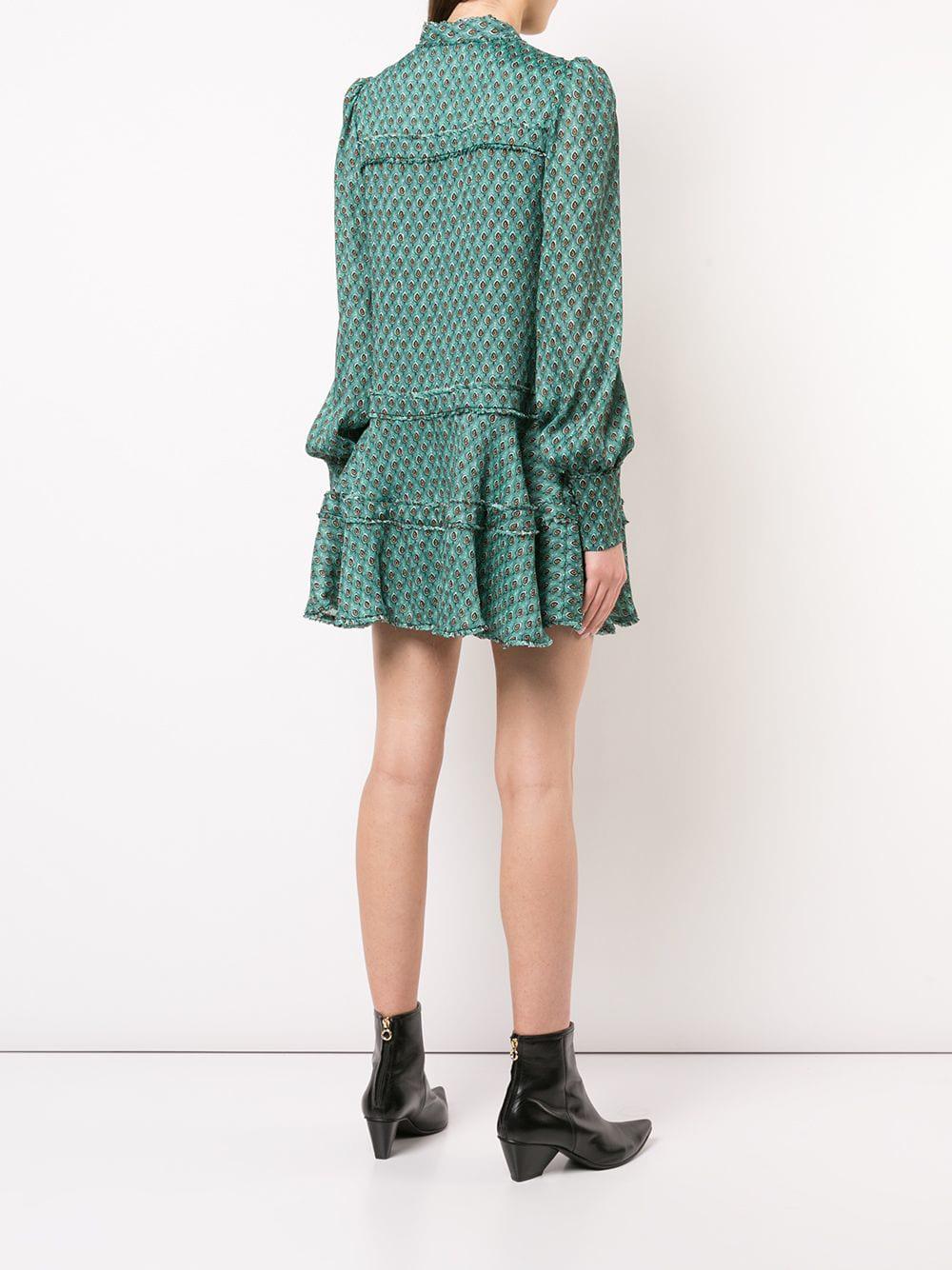 Alexis Synthetic Monika Drop Waist Dress In Green Lyst Alexis Synthetic Monika Drop Waist Dress In Green Lyst