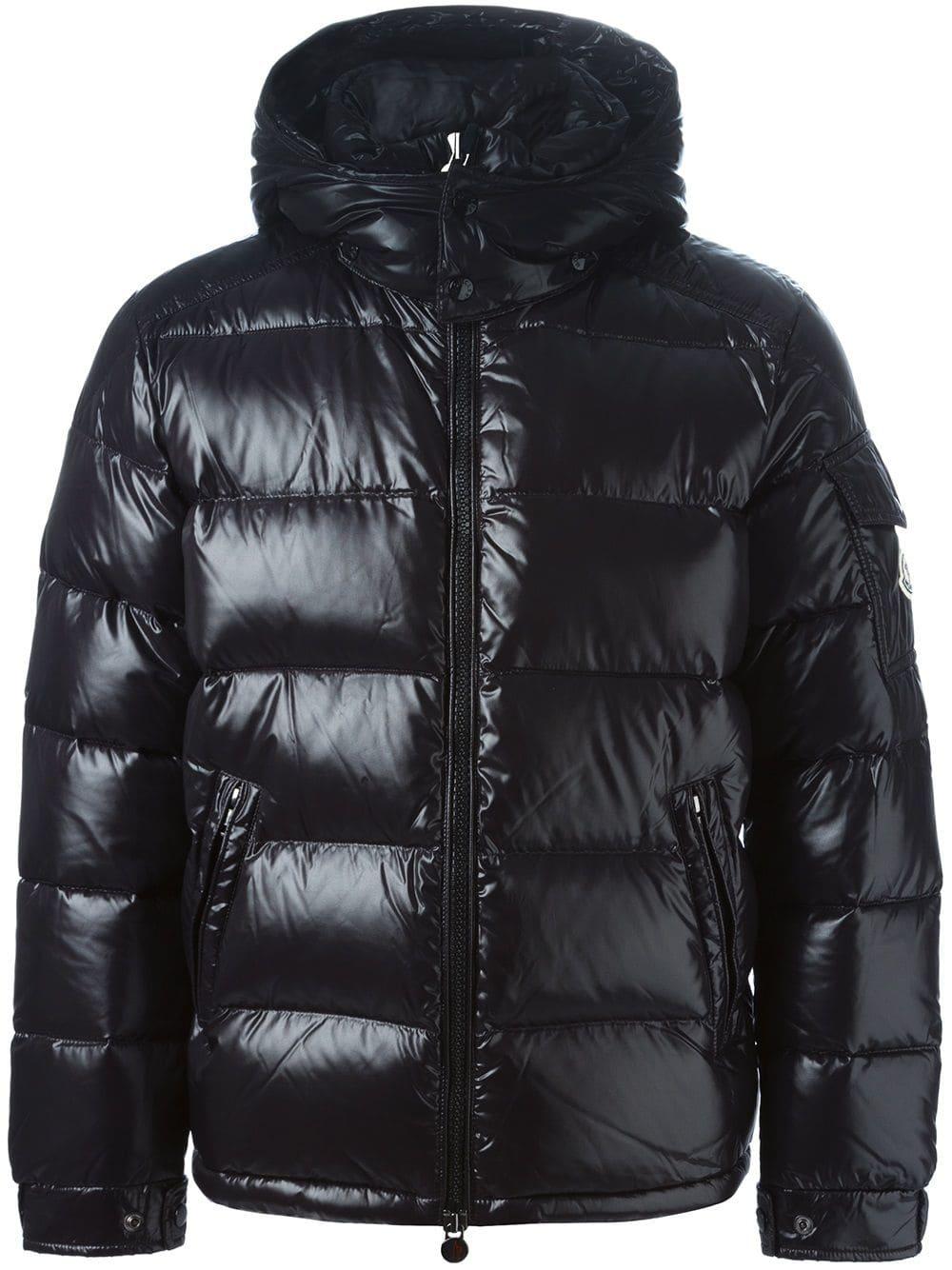 Moncler Synthetic Maya Quilted Jacket in Blue (Black) for Men - Save 17 ...