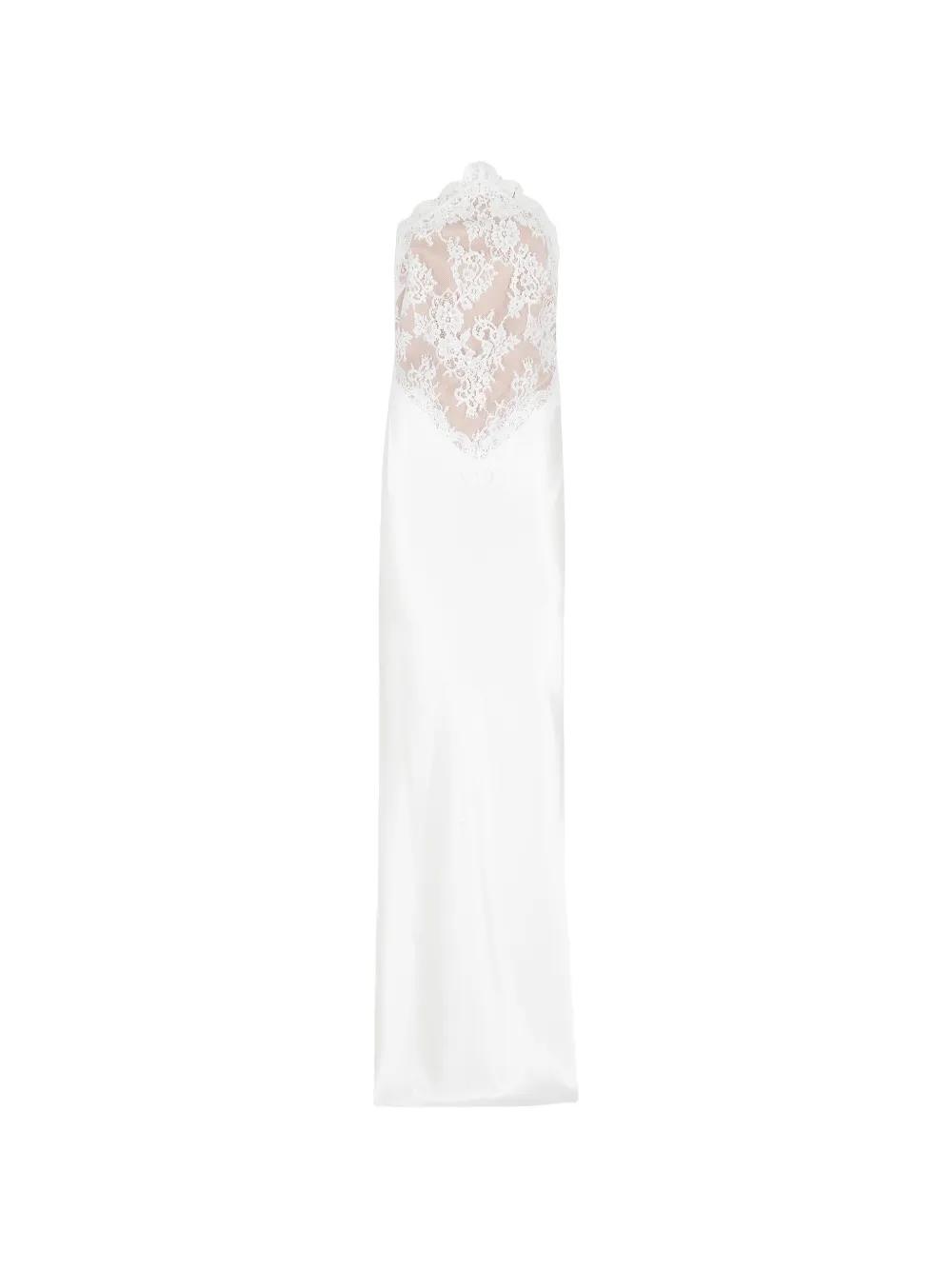 chinese dress ladies Allegra Lace Panelled Mini Dress | Ivory | Dresses main image 0