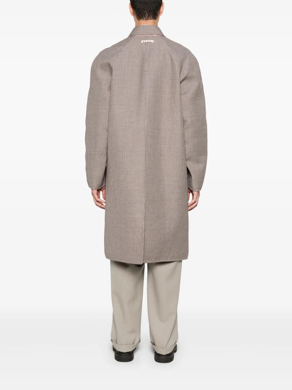 MARNIロングコート Marni ロゴ コート | ブラック | FARFETCH JP