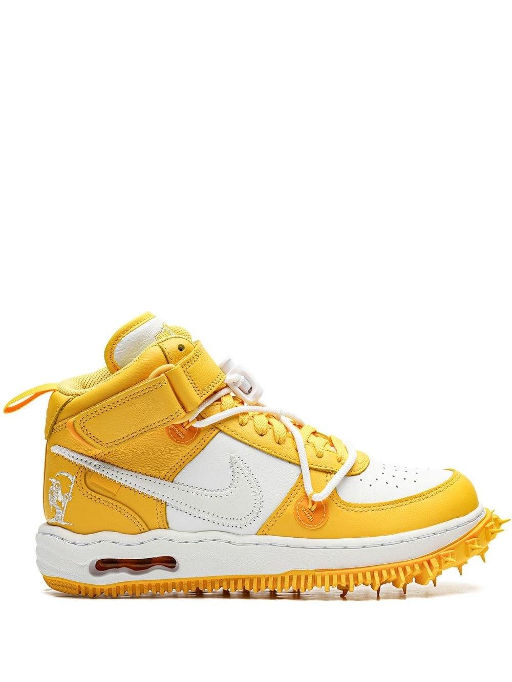 Baskets Air Force 1'Off-White Nike pour homme en coloris Jaune | Lyst