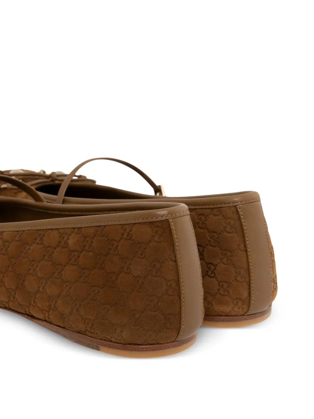 バレエシューズ Gucci Original Gg Fabric Ballerinas Women's Gucci Ballet flats and ballerina shoes | Lyst