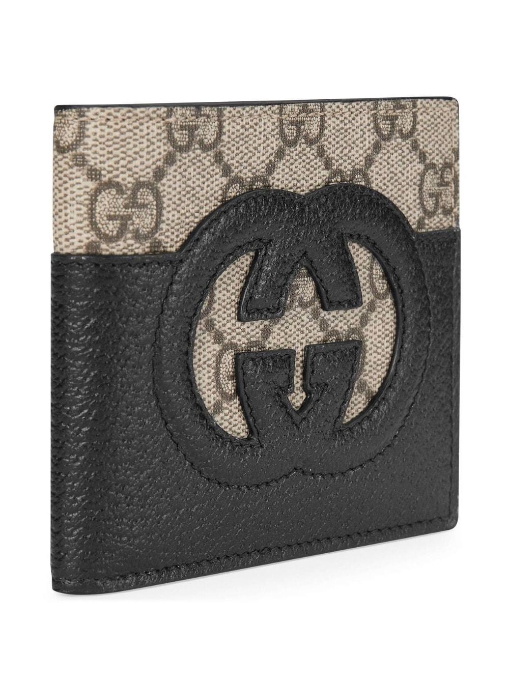 Gucci Logo-print Wallet in Black for Men | Lyst