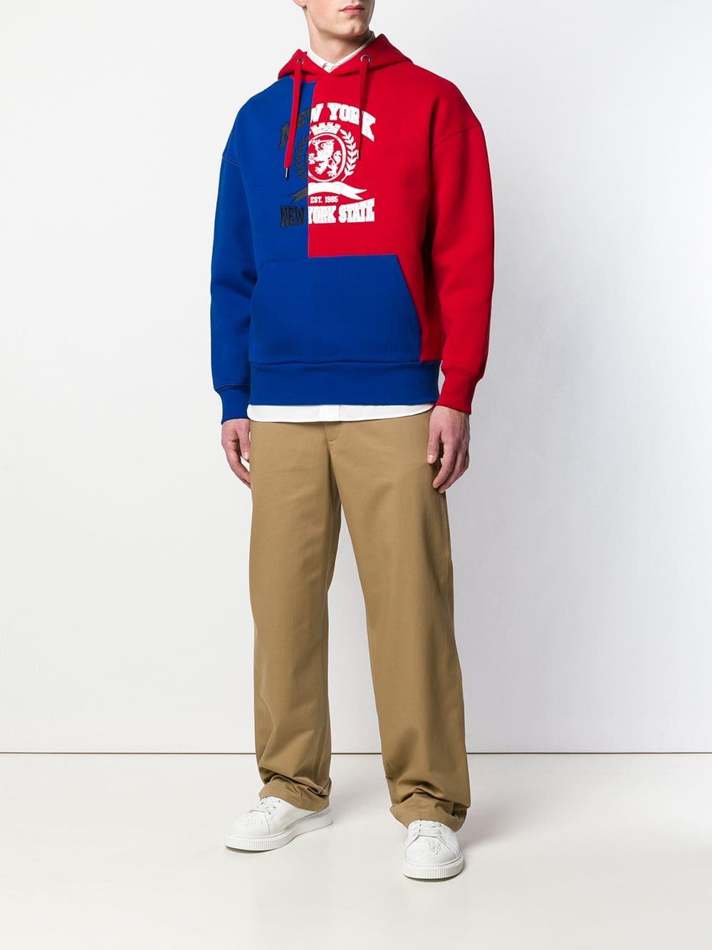 Tommy hilfiger sales two tone hooded