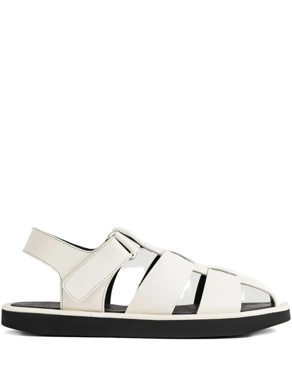 STUDIO NICHOLSON レザーフラットサンダル レディース Studio Nicholson フラットサンダル | オンライン