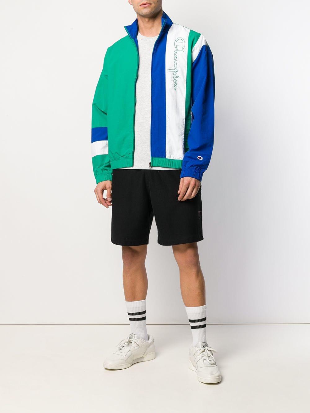 champion panel track jacket