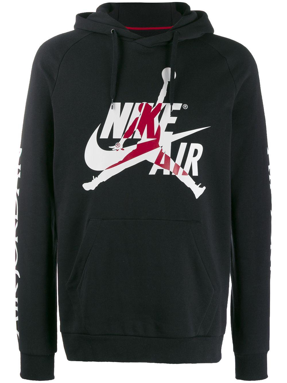 Sudadera Air Jordan con capucha Nike de Algodón de color Negro para hombre  | Lyst
