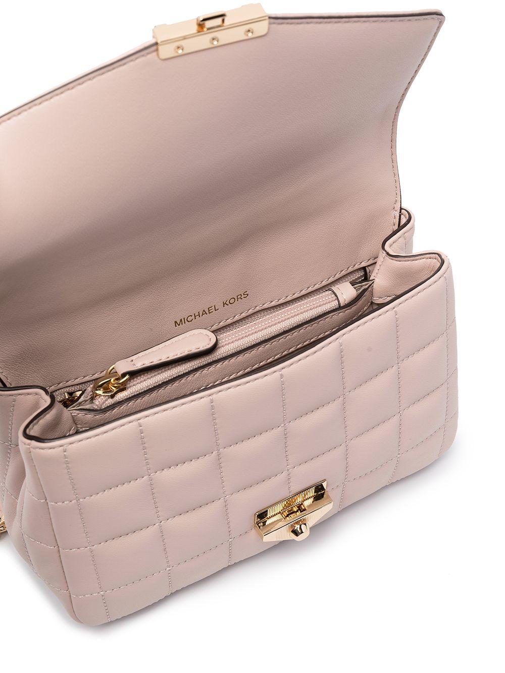 michael kors soho leather shoulder bag