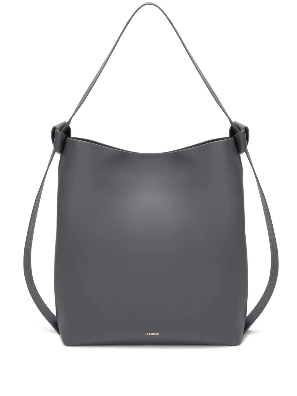 JIL SANDER Giro Knot Shoulder bag Jil Sander Logo-Embossed 