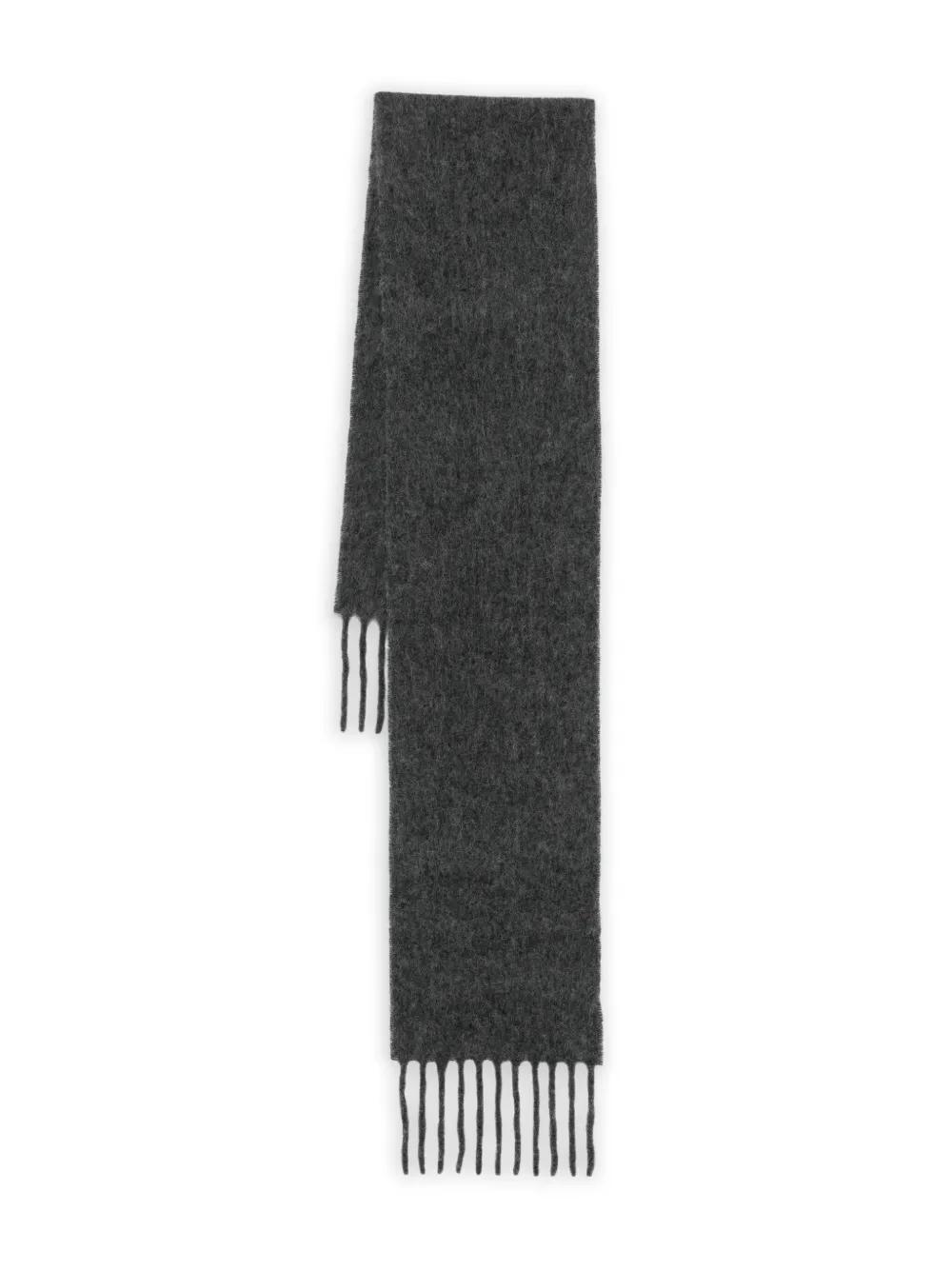 Our Legacy Piano Scarf シルバー フリンジ付き Our Legacy - Piano Scarf Silver Sparkle Crooner Viscose