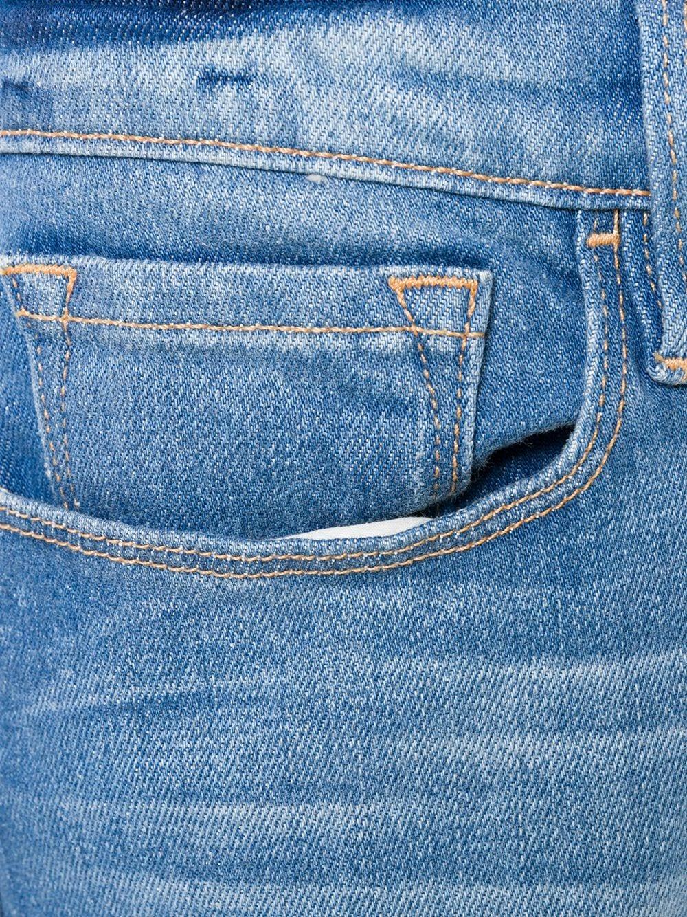 FRAME Denim Slimfit Jeans in Blue Lyst