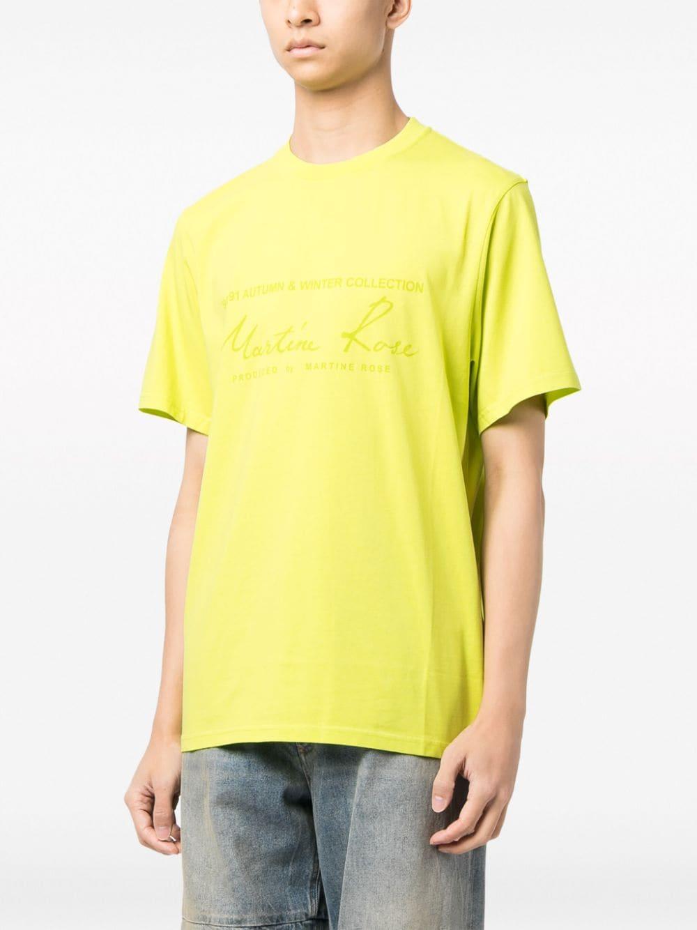 Martine Rose slogan-print Cotton T-shirt - Farfetch