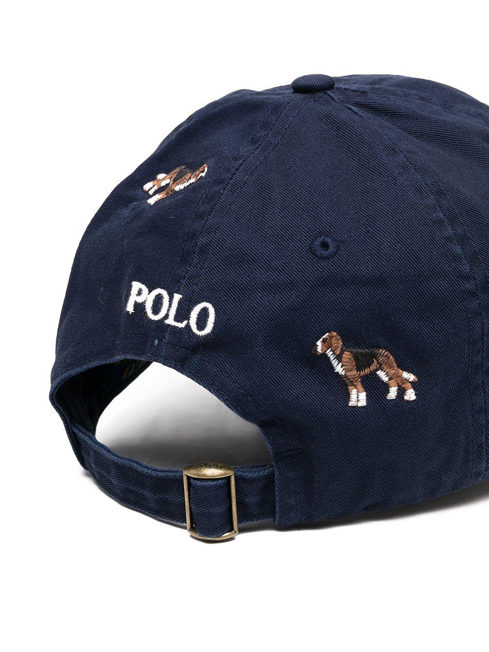 Polo Ralph Lauren Polo Pony Hound-embroidered Cap in Blue for Men | Lyst