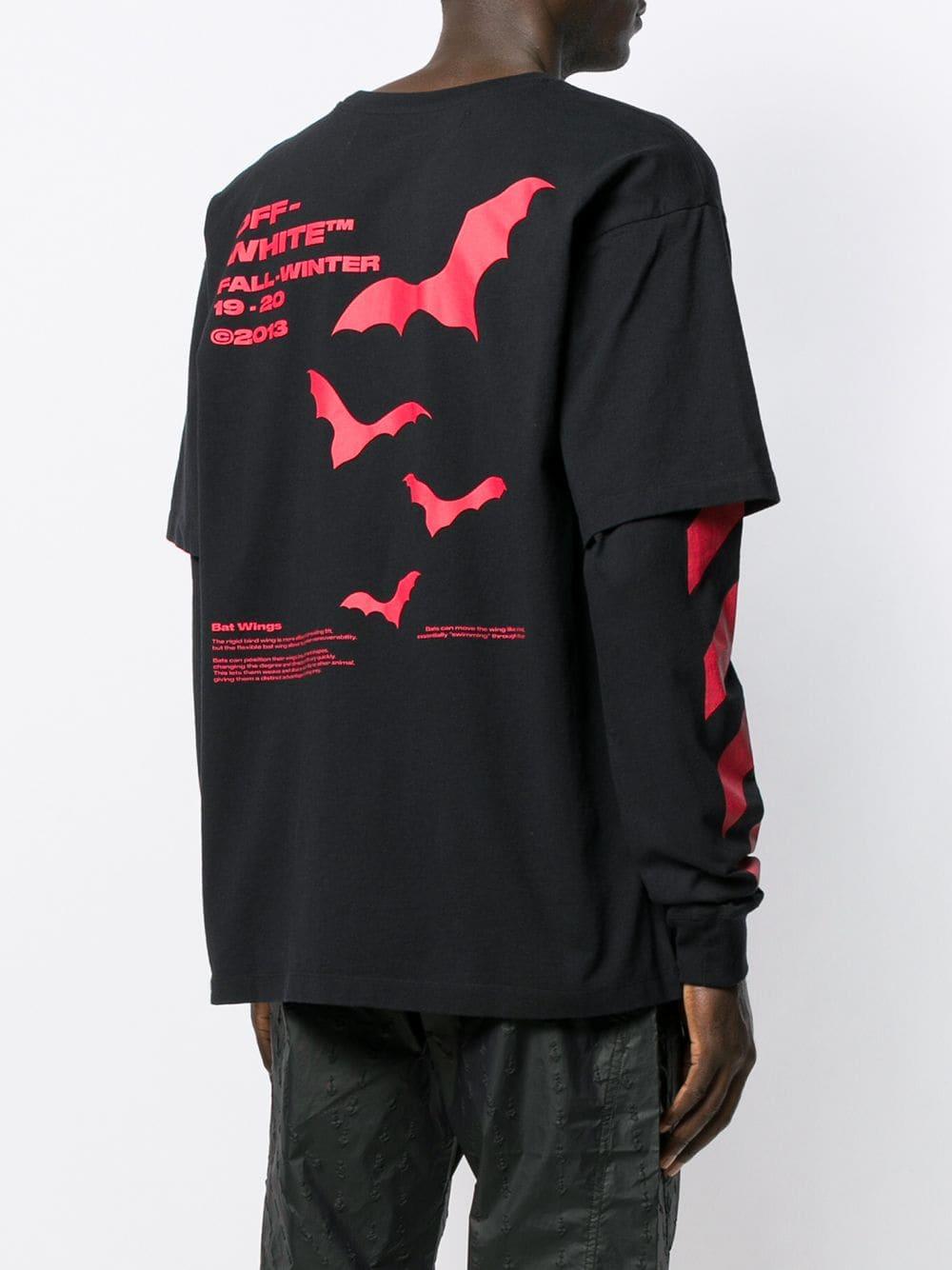 off white diagonal shirt