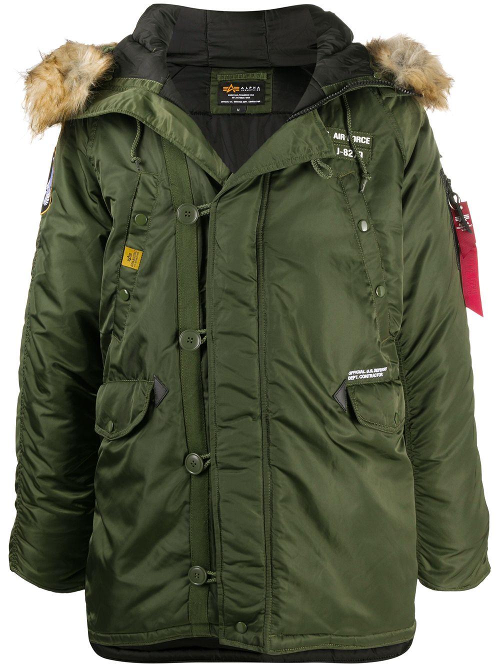 Alpha Industries Synthetic N3b Airborne Parka in Green for Men | Lyst  Australia